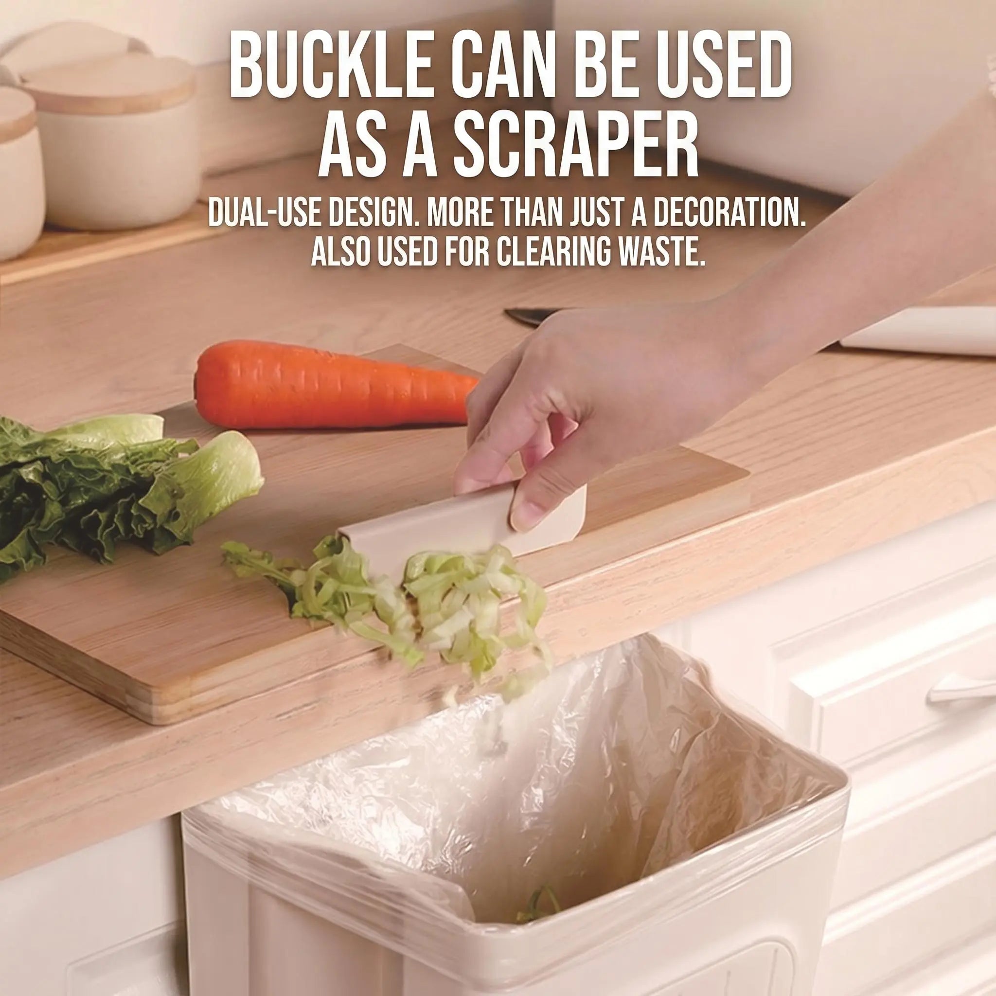 Collapsible Hanging Kitchen Trash Bin (11L)