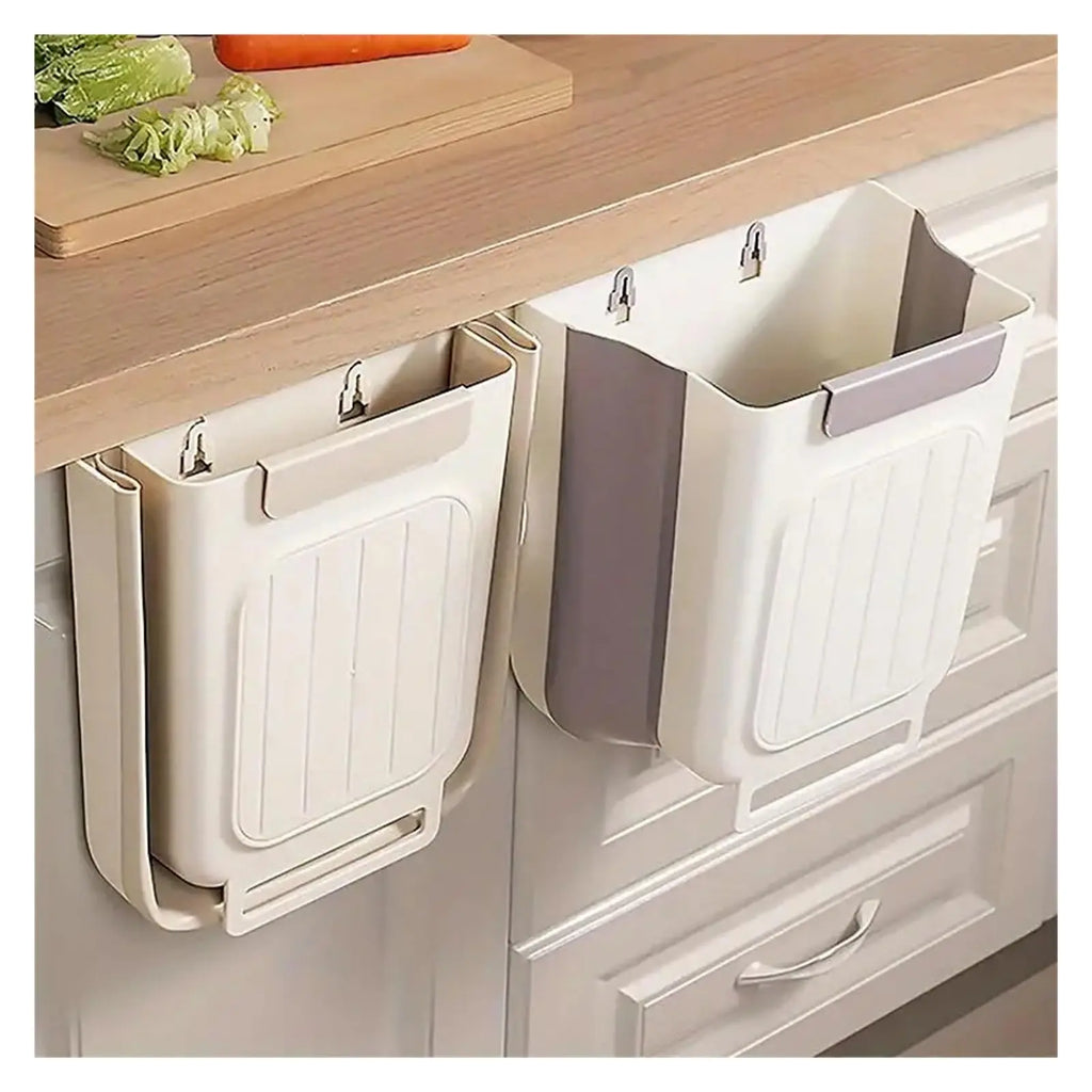 Collapsible Hanging Kitchen Trash Bin (11L)