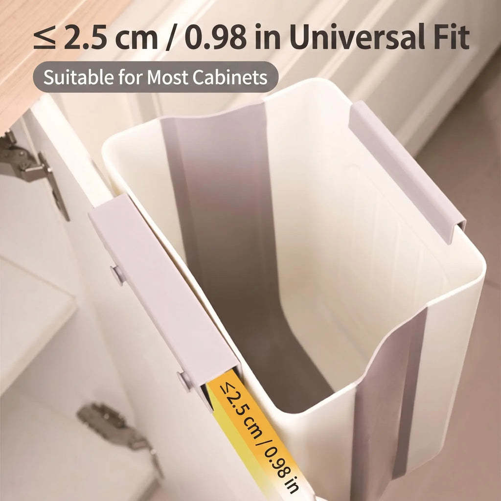 Collapsible Hanging Kitchen Trash Bin (11L)