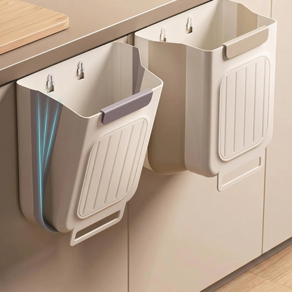 Collapsible Hanging Kitchen Trash Bin (11L)